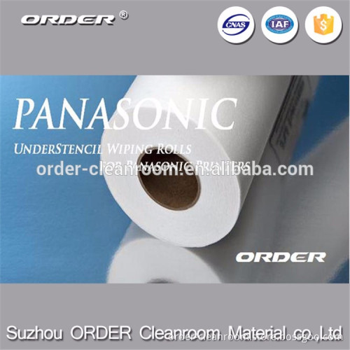 Industrial spunlace SMT stencil cleaning wiper roll